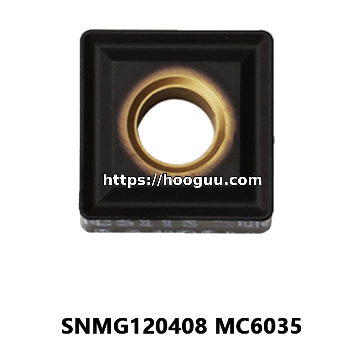 Original Mitsubishi SNMG120408 MC6035 Carbide Turning Insert - Square | Steel, Stainless Steel (10 PCS)