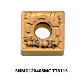 Original TaeguTec SNMG120408MC TT8115 Carbide Turning Insert - Square (10 PCS)
