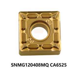 Original Kyocera SNMG120408-MQ CA6525 Carbide Turning Insert - Square | Steel (10 PCS)