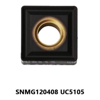 Original Mitsubishi SNMG120408 UC5105 Carbide Turning Insert - Square | Steel (10 PCS)
