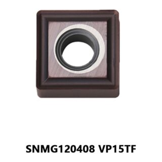 Original Mitsubishi SNMG120408 VP15TF Carbide Turning Insert - Square | Steel & More (10 PCS)