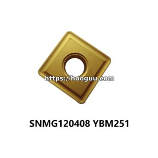 Original ZCC-CT SNMG120408 YBM251 Carbide Turning Insert - Square | Steel, Stainless Steel (10 PCS)