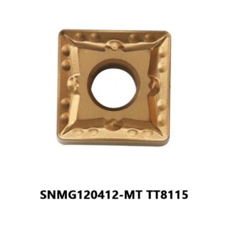 Original TaeguTec SNMG120412-MT TT8115 Carbide Turning Insert - Square (10 PCS)