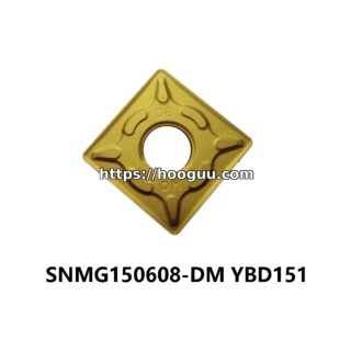 Original ZCC-CT SNMG150608-DM YBD151 Carbide Turning Insert - Square | Steel, Cast Iron (10 PCS)