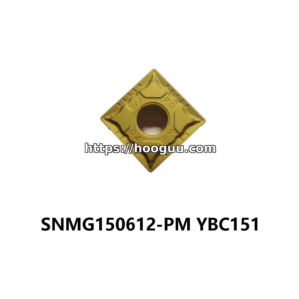 Original ZCC-CT SNMG150612-PM YBC151 Carbide Turning Insert - Square | Steel & More