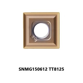 Original TaeguTec SNMG150612 TT8125 Carbide Turning Insert - Square | Steel (10 PCS)