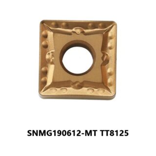 Original TaeguTec SNMG190612-MT TT8125 Carbide Turning Insert - Square | Steel (10 PCS)
