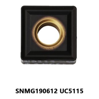 Original Mitsubishi SNMG190612 UC5115 Carbide Turning Insert - Square | Steel (10 PCS)