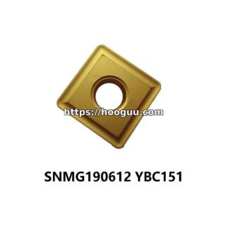 Original ZCC-CT SNMG190612 YBC151 Carbide Turning Insert - Square | Steel, Cast Iron (10 PCS)