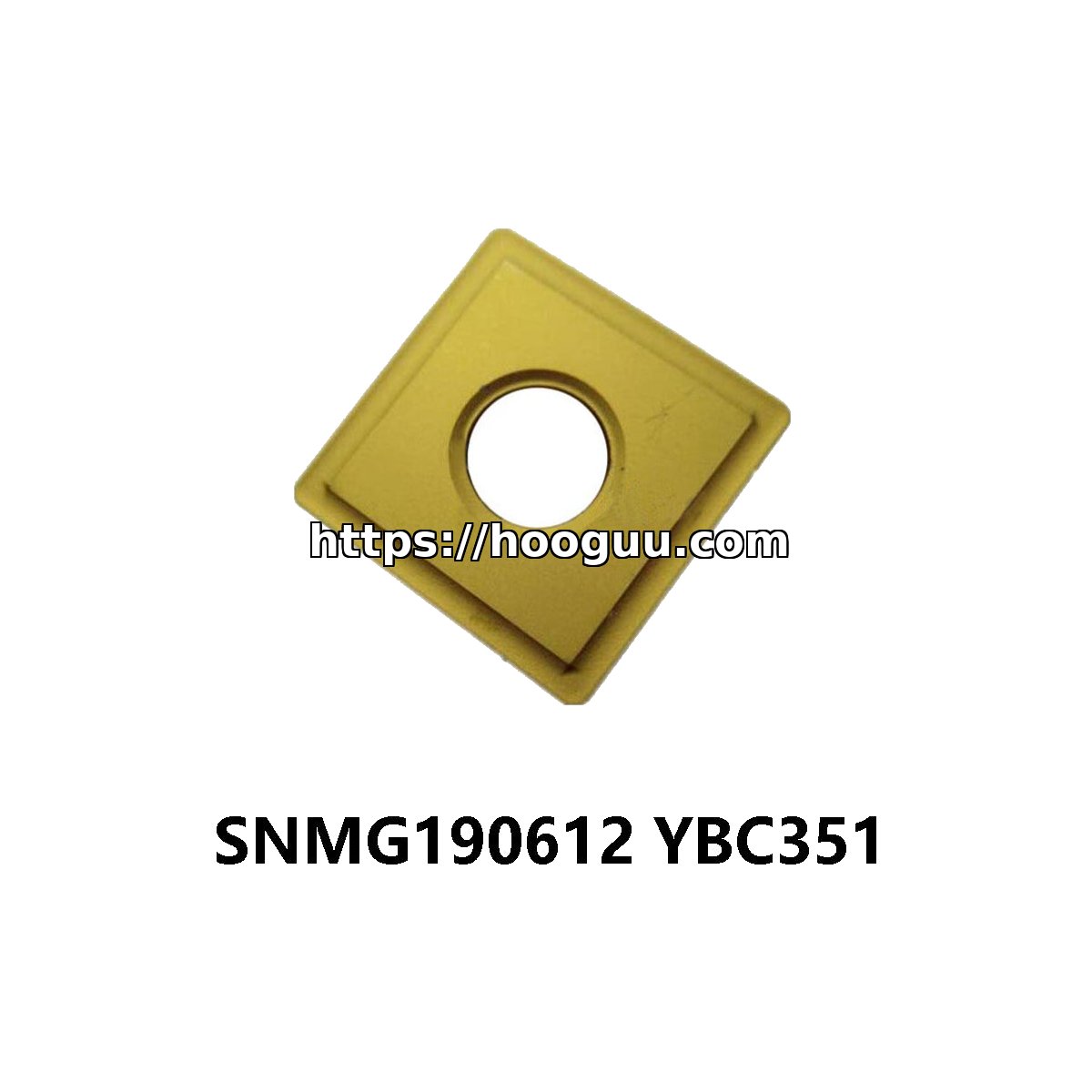 Original ZCC-CT SNMG190612 YBC351 Carbide Turning Insert - Square | Steel