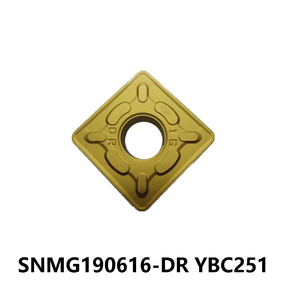ZCC SNMG190616-DR YBC251 Carbide Turning Insert - Square | Steel & More (10 PCS)
