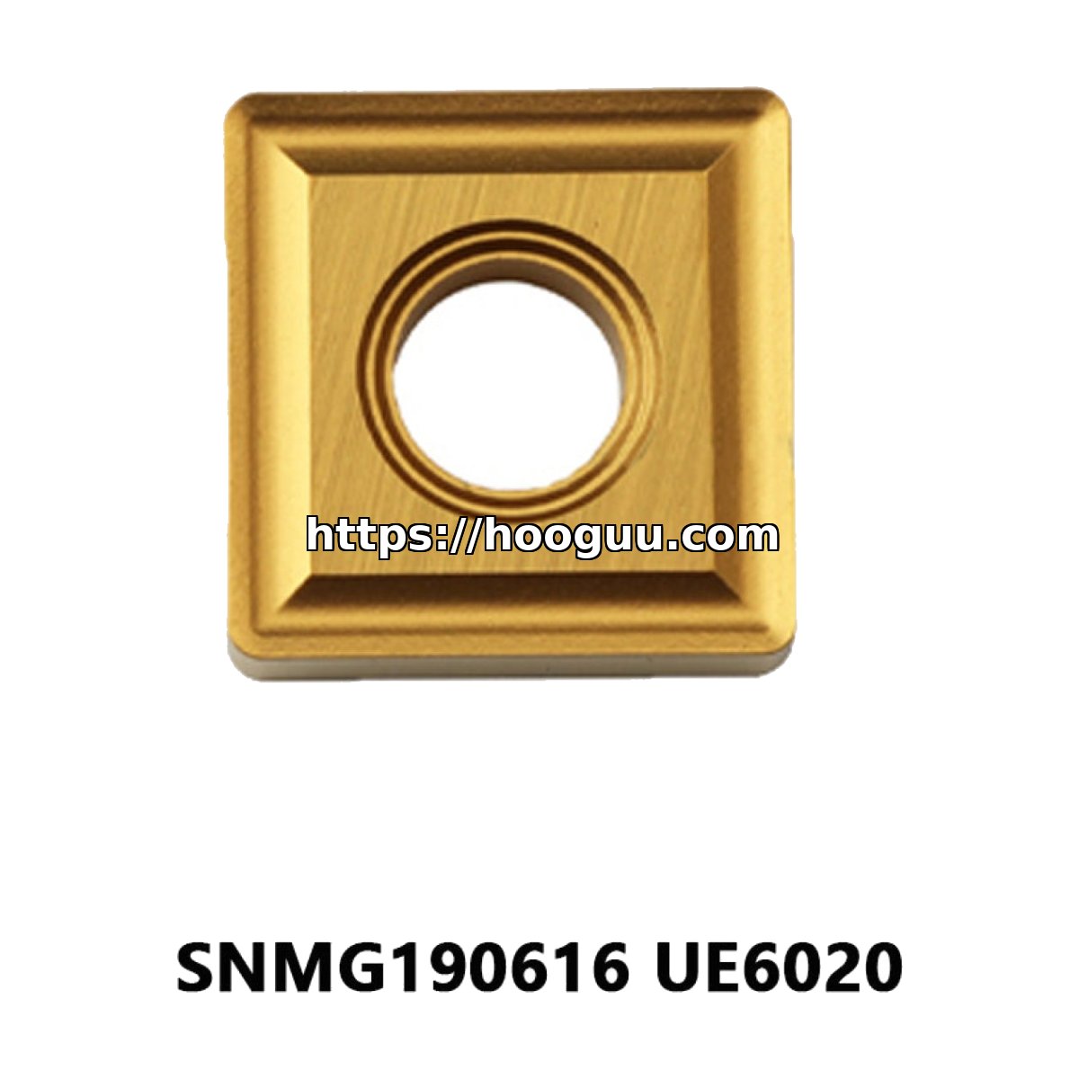 Original Mitsubishi SNMG190616 UE6020 Carbide Turning Insert - Square | Steel (10 PCS)