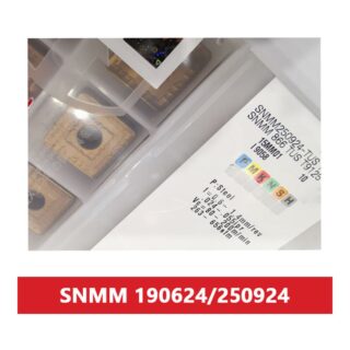 Original Tungaloy TUNGALOY T9125 Carbide Turning Insert - Triangle | Steel (10 PCS) SNMM T9125 T9225