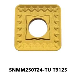 Original Tungaloy SNMM250724-TU T9125 Carbide Turning Insert - Square | Steel (10 PCS)