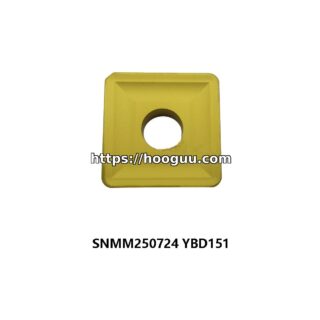 Original ZCC-CT SNMM250724 YBD151 Carbide Turning Insert - Square | Steel, Cast Iron (10 PCS)