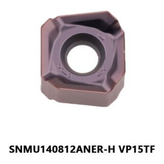 Original Mitsubishi SNMU140812ANER-H VP15TF Carbide Milling Insert - Square | Steel, Stainless Steel (10 PCS)