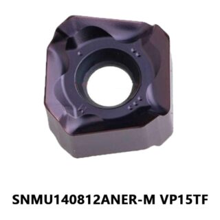 Original Mitsubishi SNMU140812ANER-M VP15TF Carbide Milling Insert - Square | Steel, Stainless Steel (10 PCS)