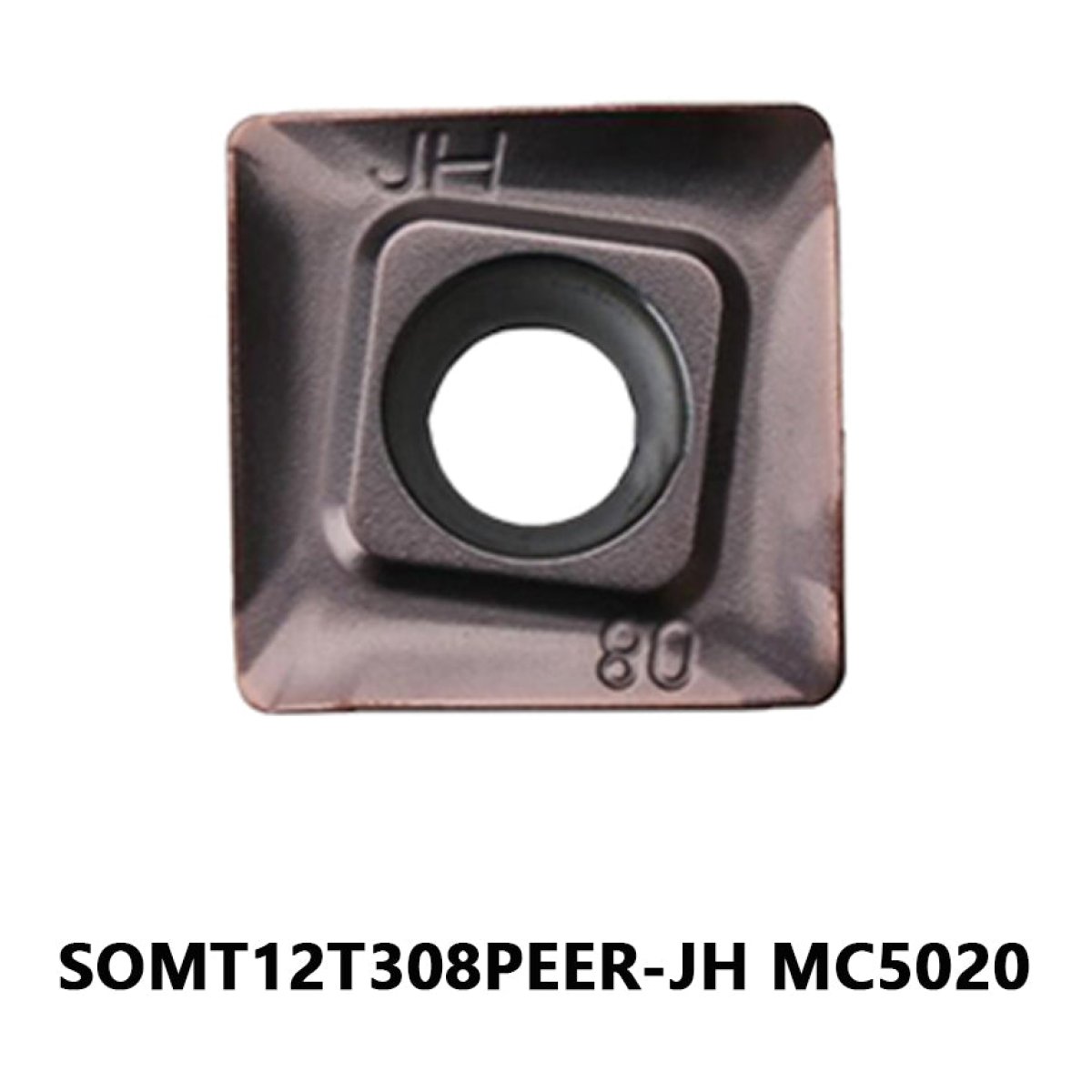 Original Mitsubishi SOMT12T308PEER-JH MC5020 Carbide Insert - Square | Cast Iron (10 PCS)