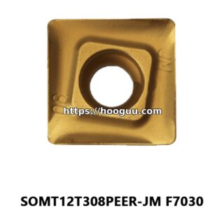Original Mitsubishi SOMT12T308PEER-JM F7030 Carbide Insert - Square | Steel (10 PCS)