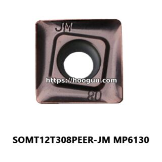 Original Mitsubishi SOMT12T308PEER-JM MP6130 Carbide Insert - Square | Steel (10 PCS)