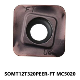 Original Mitsubishi SOMT12T320PEER-FT MC5020 Carbide Insert - Square | Cast Iron (10 PCS)