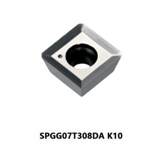 Original TaeguTec SPGG07T308DA Carbide Turning Insert - Square (10 PCS) K10 SPGG07T308DA K10