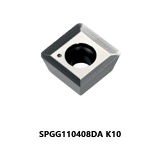 Original TaeguTec SPGG110408DA Carbide Turning Insert - Square (10 PCS) K10 SPGG110408DA K10