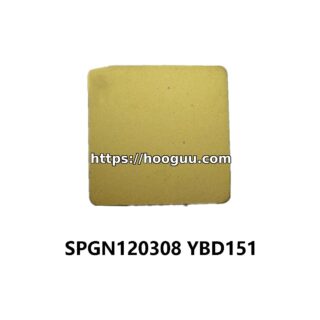 Original ZCC-CT SPGN120308 YBD151 Carbide Turning Insert - Square | Steel, Cast Iron (10 PCS)