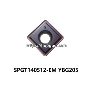 Original ZCC-CT SPGT140512-EM YBG205 Carbide Insert - Square | Steel, Aluminum (10 PCS)