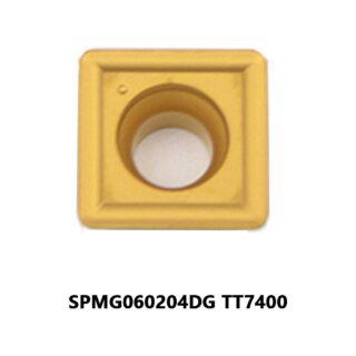 Original TaeguTec SPMG060204DG TT7400 Carbide Turning Insert - Square (10 PCS)