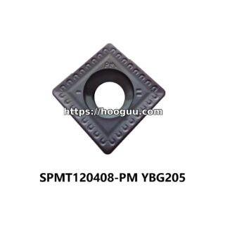 Original ZCC-CT SPMT120408-PM YBG205 Carbide Insert - Square | Steel, Cast Iron (10 PCS)