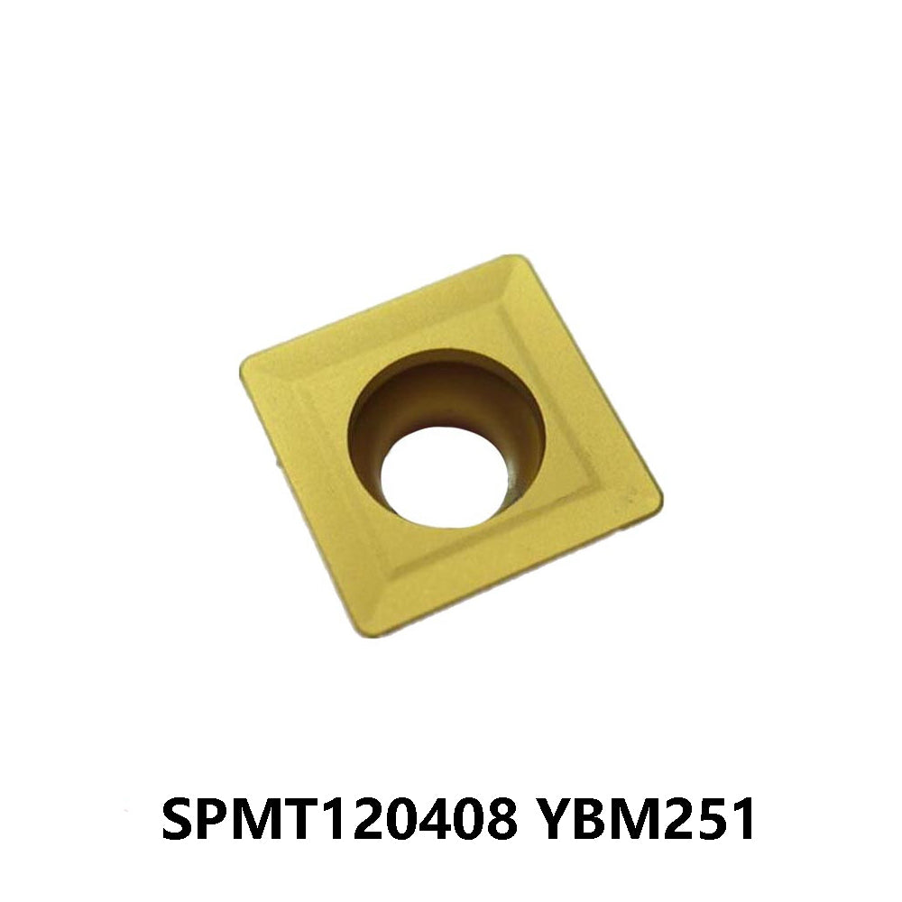 Zcc.ct 100% Original SPMT120408 YBM251 Drill Insert 10 pcs