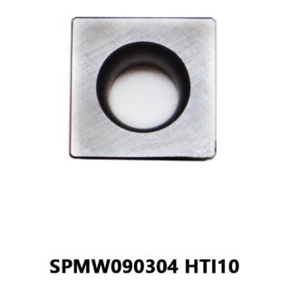 Original Mitsubishi SPMW090304 Carbide Milling Insert - Square | Cast Iron & More (10 PCS) SPMW090304 HTI10