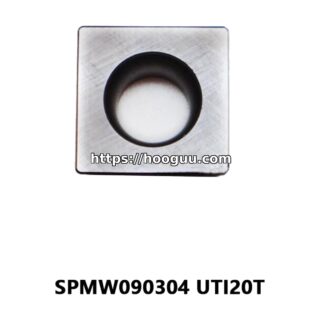 Original Mitsubishi SPMW090304 Carbide Milling Insert - Square | Steel & More (10 PCS) UTI20T SPMW090304 UTI20T
