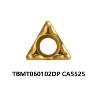 Original Kyocera TBMT060102DP CA5525 Carbide Turning Insert - Triangle | Steel (10 PCS)