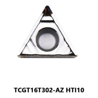 Original Mitsubishi TCGT16T302-AZ Carbide Turning Insert - Triangle (10 PCS) TCGT16T302-AZ HTI10