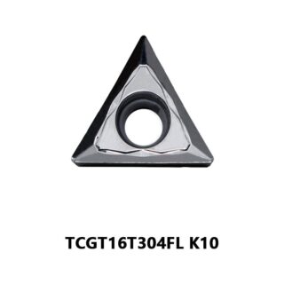 Original TaeguTec TCGT16T304FL Carbide Turning Insert - Triangle (10 PCS) K10 TCGT16T304FL K10
