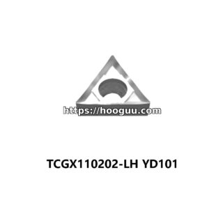Original ZCC-CT TCGX110202-LH YD101 Carbide Turning Insert - Triangle | Cast Iron, Aluminum (10 PCS)