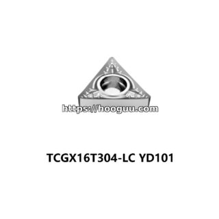 Original ZCC-CT TCGX16T304-LC YD101 Carbide Turning Insert - Triangle | Steel, Aluminum, Copper (10 PCS)
