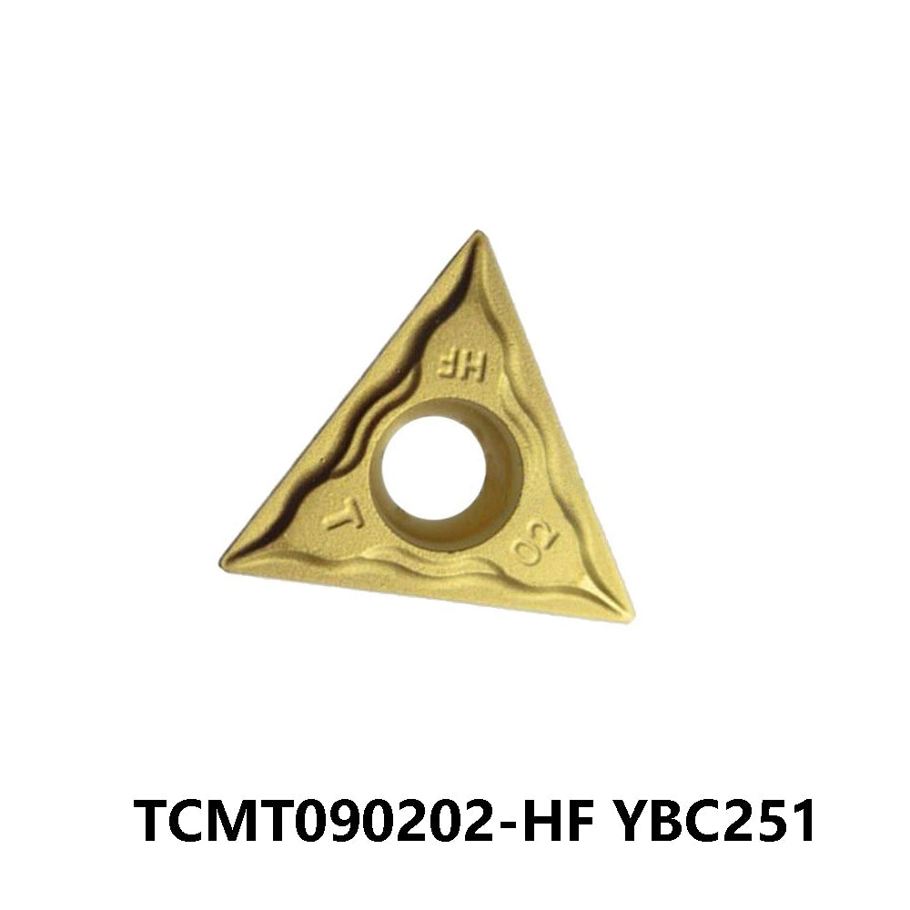 Zcc.ct 100% Original TCMT090202-HF YBC251 Turning Insert 10 pcs
