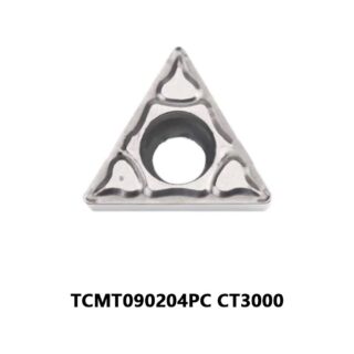 Original TaeguTec TCMT090204PC CT3000 Carbide Turning Insert - Triangle (10 PCS)