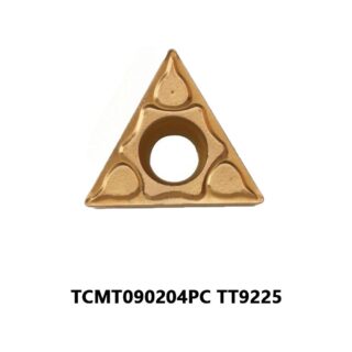 Original TaeguTec TCMT090204PC TT9225 Carbide Turning Insert - Triangle | Steel (10 PCS)