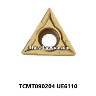 Original Mitsubishi TCMT090204 UE6110 Carbide Turning Insert - Triangle | Steel & More (10 PCS)