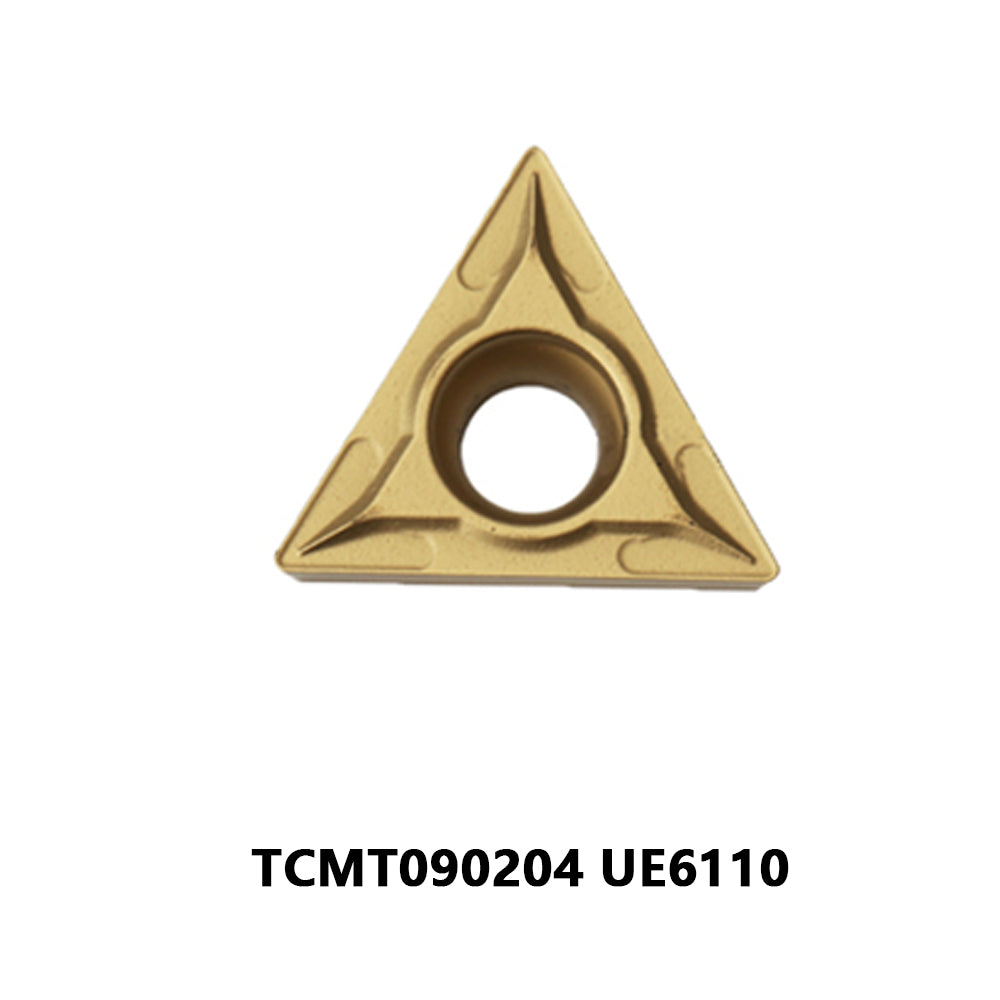 Mitsubishi TCMT090204 UE6110 Carbide Turning Insert - Triangle | Steel, Cast Iron (10 PCS)