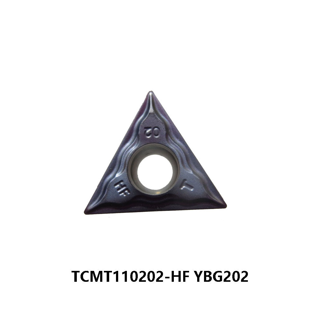 Zcc.ct 100% Original TCMT110202-HF YBG202 Turning Insert 10 pcs