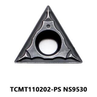 Original Tungaloy TCMT110202-PS NS9530 Carbide Turning Insert - Triangle (10 PCS)