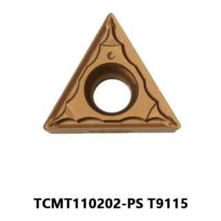 Original Tungaloy TCMT110202-PS T9115 Carbide Turning Insert - Triangle | Steel (10 PCS)