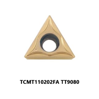 Original TaeguTec TCMT110202FA TT9080 Carbide Turning Insert - Triangle | Stainless Steel & More (10 PCS)