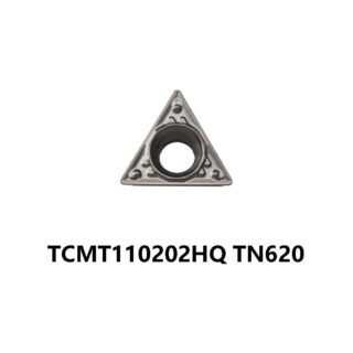 Original Kyocera TCMT110202HQ TN620 Carbide Turning Insert - Triangle | Steel (10 PCS)