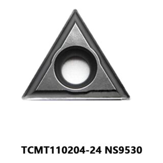 Original Tungaloy TCMT110204-24 NS9530 Carbide Turning Insert - Triangle (10 PCS)